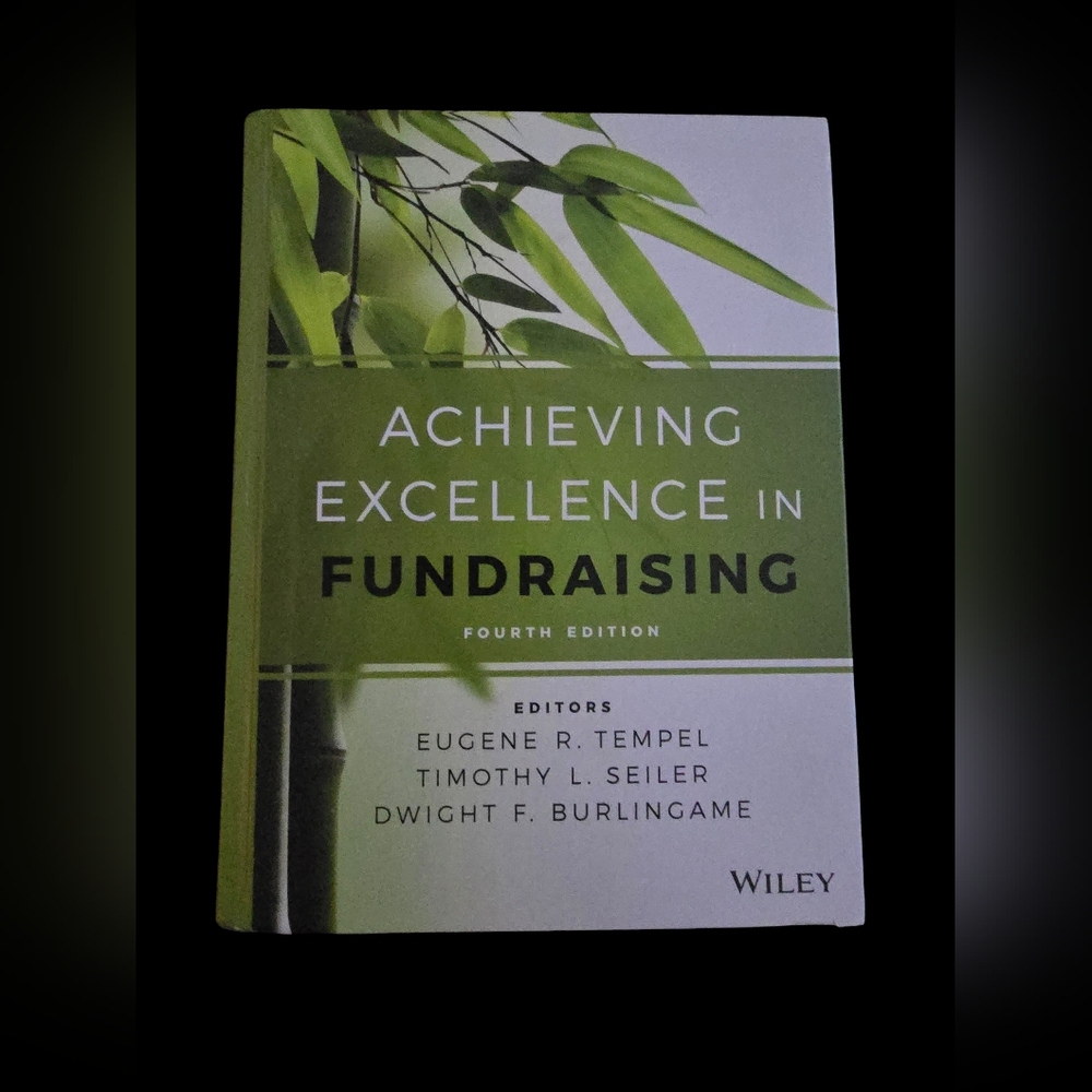 Green and White Fundraising Book